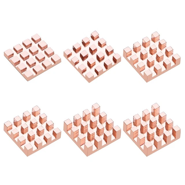 Micro Heatsink Copper Cooling Electronic Chip IC 3D printer For