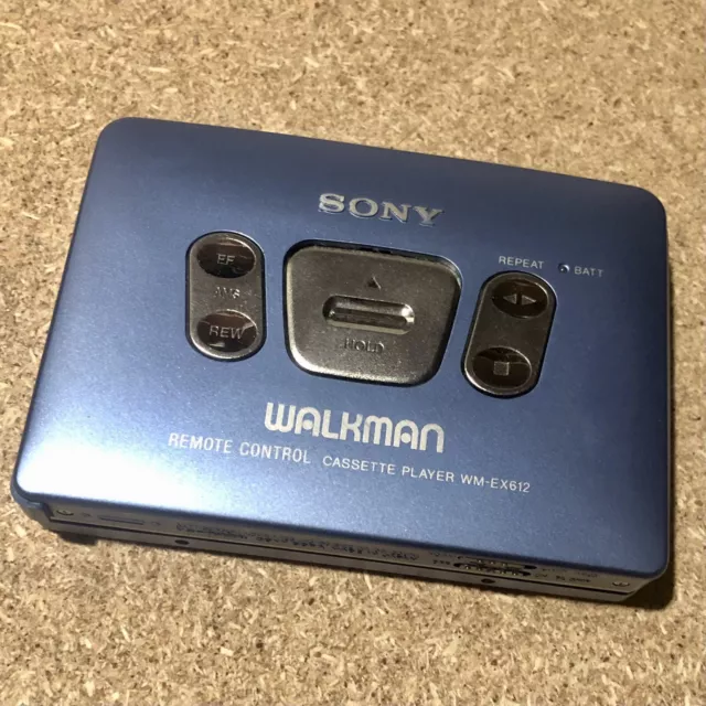 SONY Walkman WM-EX612 * Megabass * Cassette Player * mit Zubehör