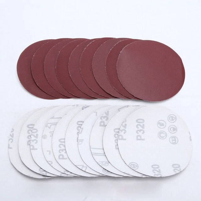 Practical Sandpaper Automobile Round 40-2000Grit Deburring Disc Household