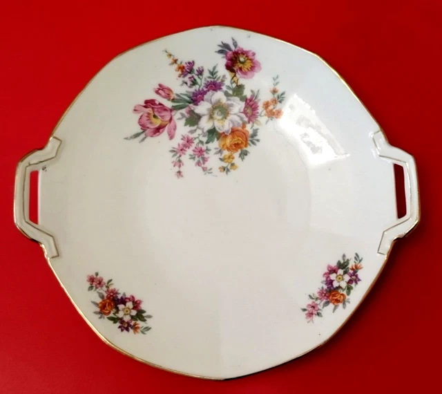 Présentoire à deux étages en porcelaine/Plateau de service chic/Plateau apéro/Serviteur