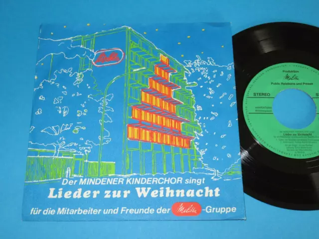 Mindener Kinderchor singt Lieder zur Weihnacht - Melitta Werbe-Single - 7" EP