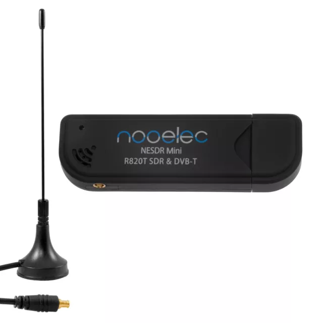 Nooelec NESDR Mini RTL-SDR & DVB-T USB Receiver, RTL2832U & R820T Tuner TV28T UK