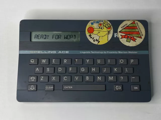 Vintage 80s English Spell Checker  Franklin Computer Spelling Ace SA-98