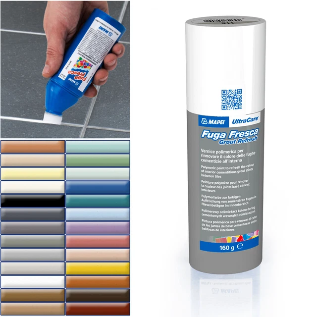 Mapei Fuga Fresca 160g Fliesen Fugen Farbe Fugensanierung Fugenfarbe Neue Farben