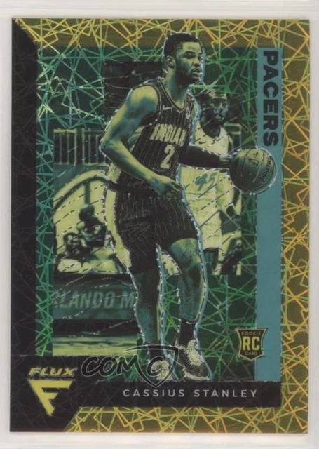 2020-21 Panini Flux Rookies Gold Laser /10 Cassius Stanley #239 Rookie RC