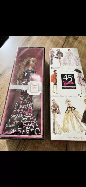 Barbie 45th Anniversary Doll Fashion Model B8955 Limited Edition OVP