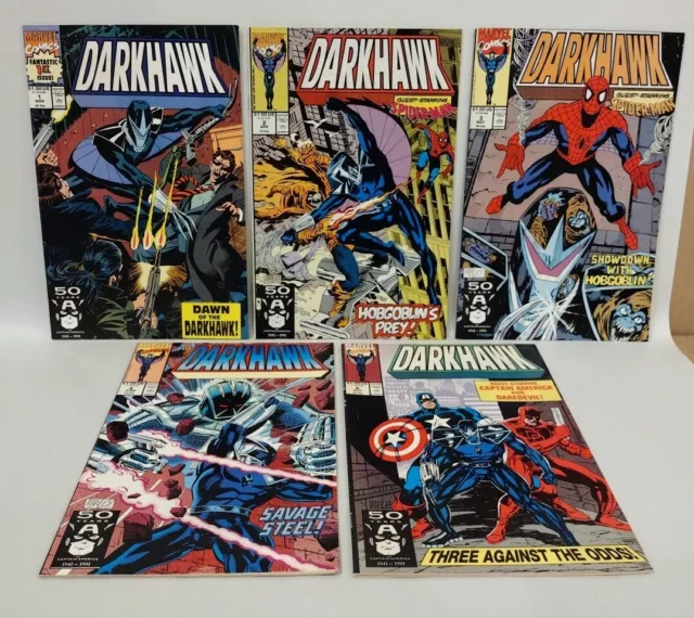 Darkhawk (1991) #1-4 6 Marvel Comic Lot Set 1st Appearance