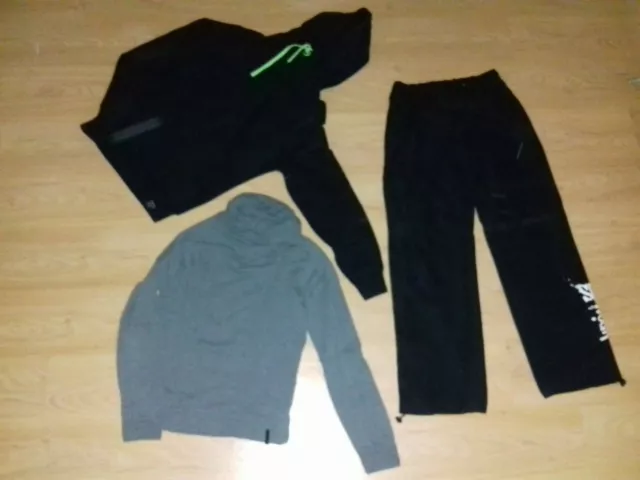 Lot De 2 Pulls Homme + 1 Pantalon Sportwear Taille M Et L