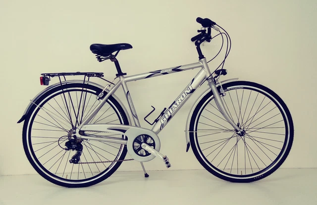 Vélo De Ville Torpado Albatros T480 - 28 Pouces - Shimano 6V - Noir/rouge - Homme - NEUF
