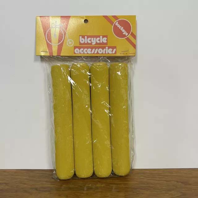 Bicycle Grips Yellow Fits Schwinn Continental Suburban Road Bikes & Others New