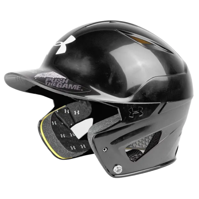 Open Box Under Armour Converge Molded Batting Helmet-Youth-Black