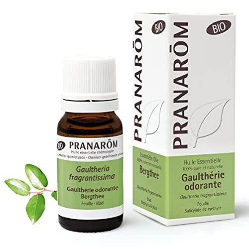 PRANARÔM - Gaulthérie Odorante Bio - Huile Essentielle Chémotypée - Pour Cosméti