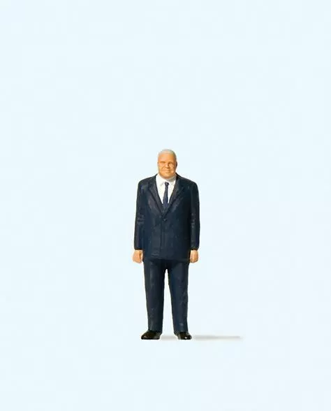 Helmut Kohl Figura Ho / Calibro di Oo Statuette Preiser 28174