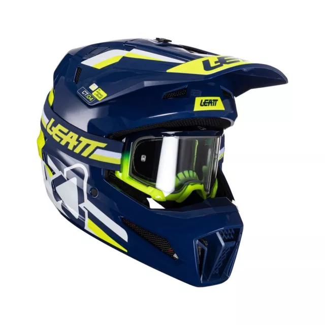 LEATT 3.5 Moto Helmet with 360° Turbine Technology and m-   XL - 1024060404