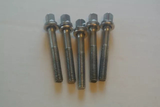 (5) 60s/70s GRETSCH USA 2" TENSION RODS for YOUR SNARE TOM + DRUM SET! LOT #G96 3