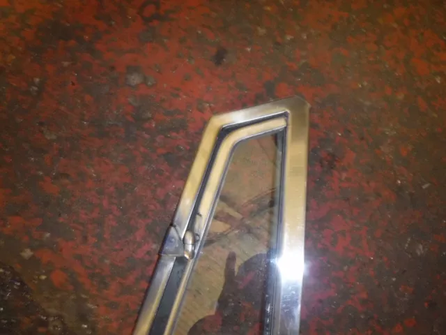 Mg Midget Quarterlight ( Near Side ) Stainless Steel 2