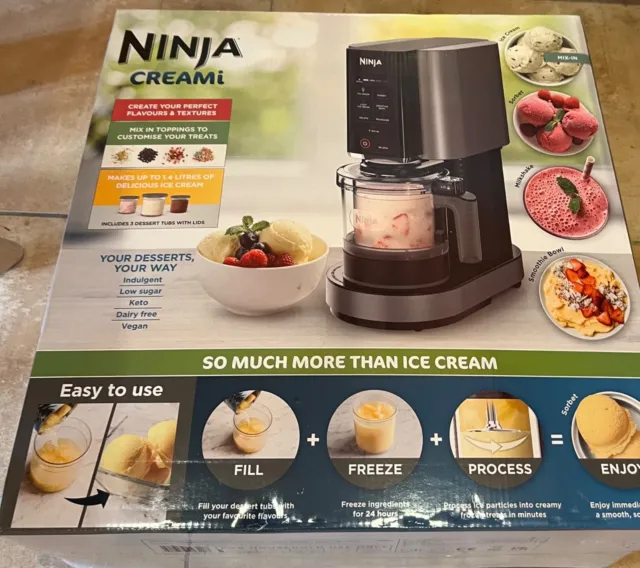 Ninja CREAMi NC300UK  Ice Cream & Dessert Maker 1.4L – Ninja UK