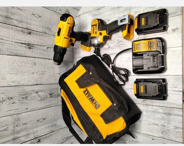 DEWALT DCK287D1M1 20V Cordless Hammer Drill and Impact Driver Combo Kit
