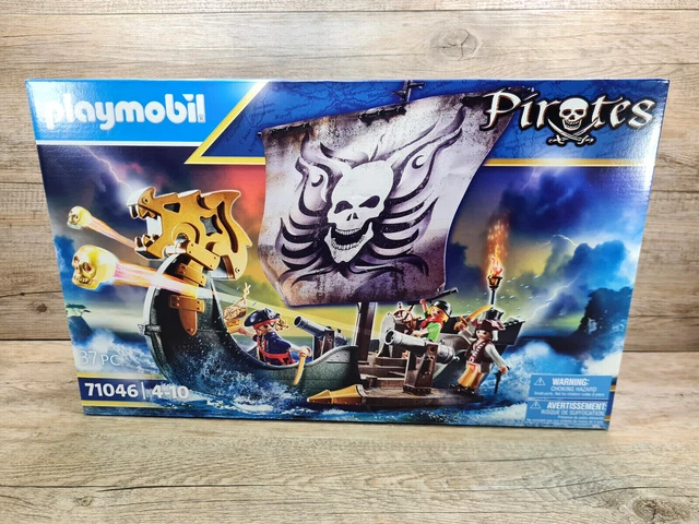 BATEAU PIRATE ASTERIX 71087 Playmobil Neuf obelix complet 125 pièces