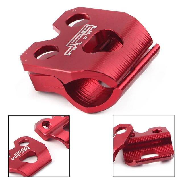 RED Brake Hose BrakeLine Clamp Holder For Honda CR 125R 250R CRF 250 450 R X L M