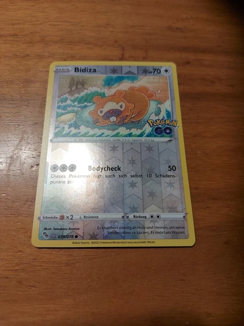 Pokemon Bidiza (Ditto) 059/078 | Pokemon Go | Reverse Holo | DE