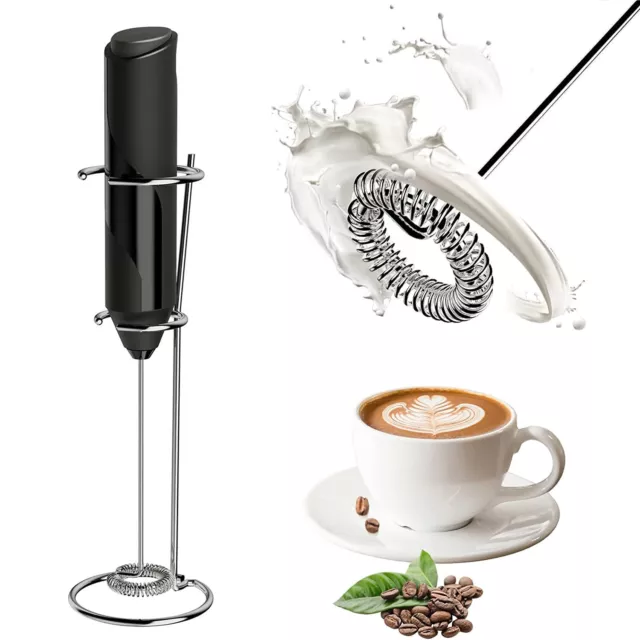 Mini Milk Frother Electric Egg Beater Whisk Mixer Coffee Foamer Tool Kitchen