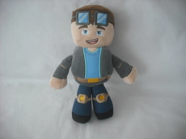 JAZWARES TUBE HEROES Dan TDM minecraft plush soft toy 7" £5.99 ...
