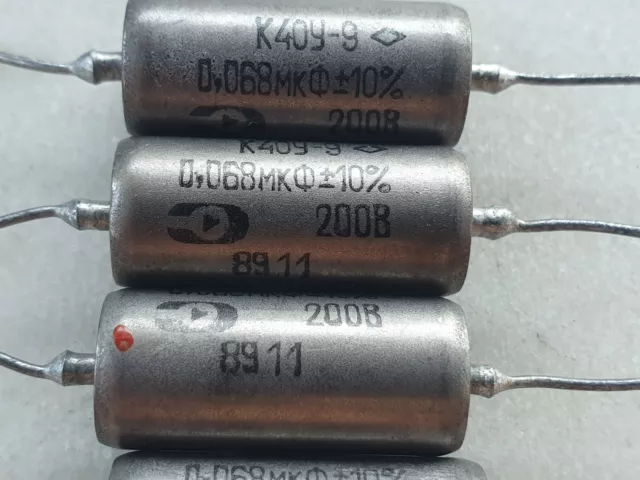 K40Y-9 200V- 1000V PIO capacitors 100% Original NEW! USSR