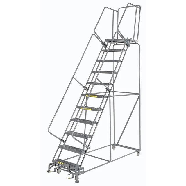 Ballymore Rolling Ladder Overall Height 143 in Steps 11 Cap 450 lb