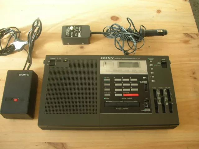 Recepteur Sony Icf2001 Ondes Courtes Oc Radioamateur Decametrique