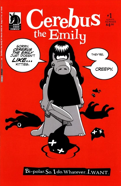 Cerebus the Emily #1 VF; Aardvark-Vanaheim | Cerebus in Hell 60 - we combine shi
