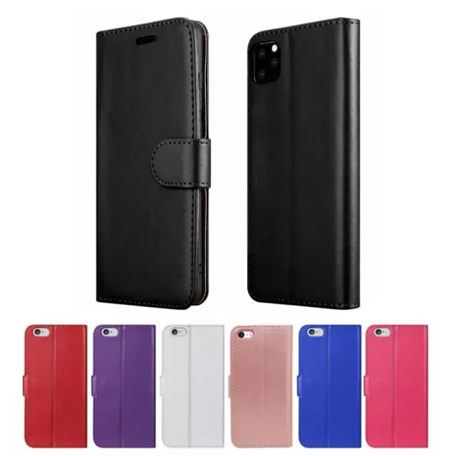 Case For iPhone SE 2022 2020 2016 Models Leather Flip Card Wallet Stand Cover