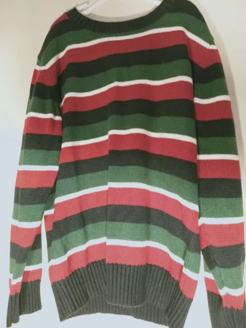 Gymboree Boys Jumper Striped 7-8 Years Acrylic/Cotton BNWT