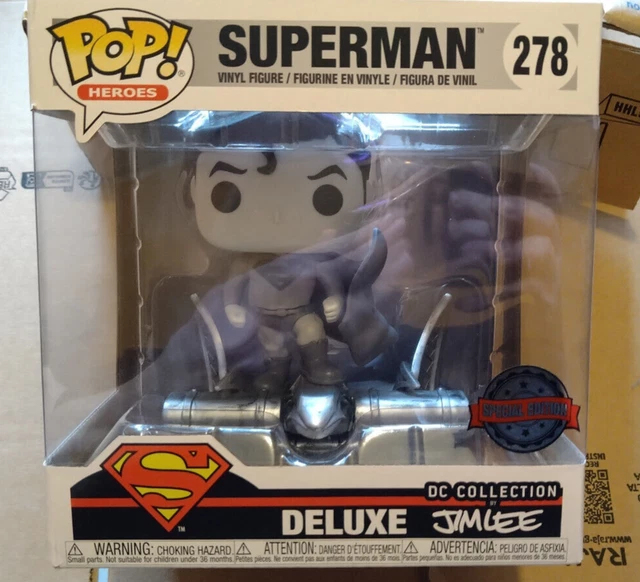 Funko Pop! DC  DELUXE N° 278 Superman Jim Lee SPECIAL EDITION (F25)