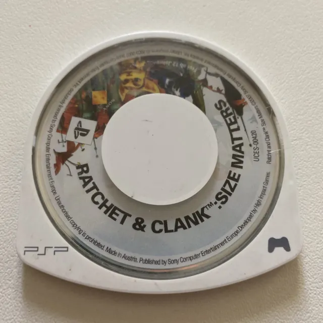 Ratchet E Clank L'altezza Non Conta Sony Psp Versione Italiana Solo Disco