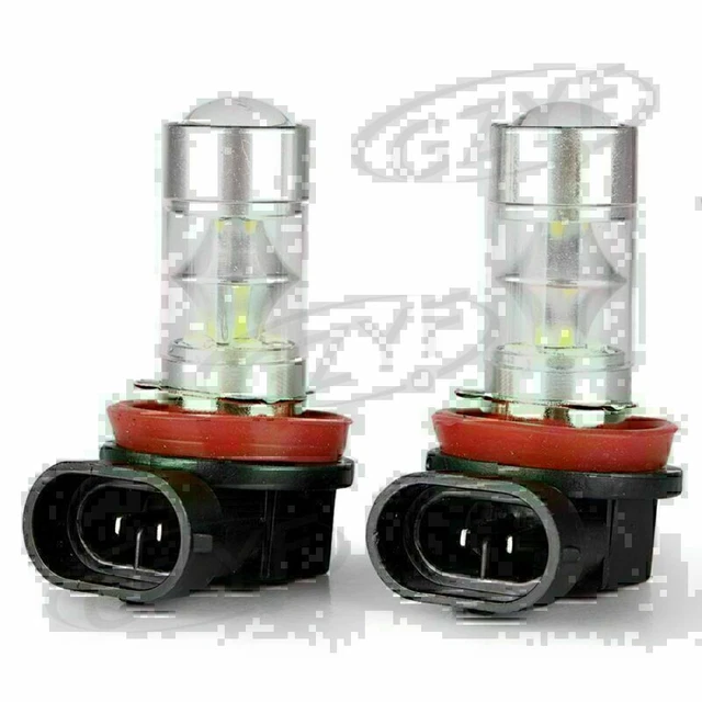 1 paio lampadine fendinebbia LED H11 60W bianco super luminoso 2323