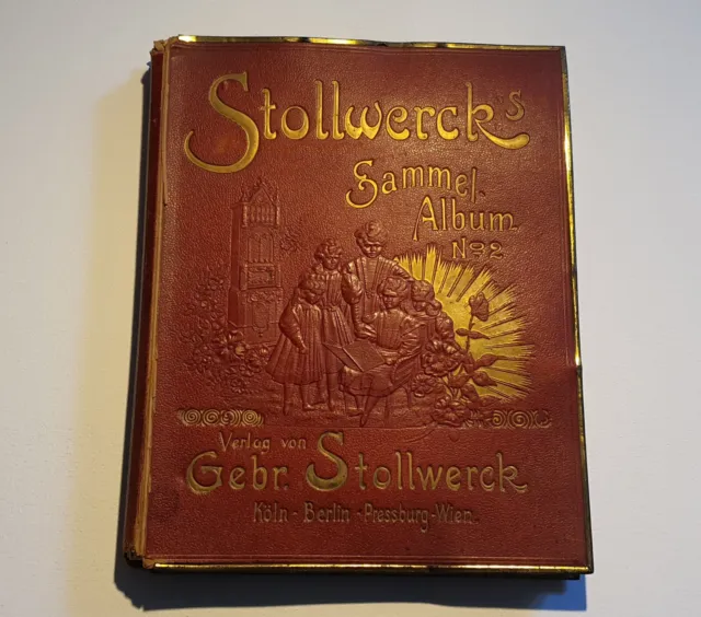 Stollwerck´s Sammel-Album No.2 komplett Stollwerck-Bilder Nr.2 1899 32 bis 79