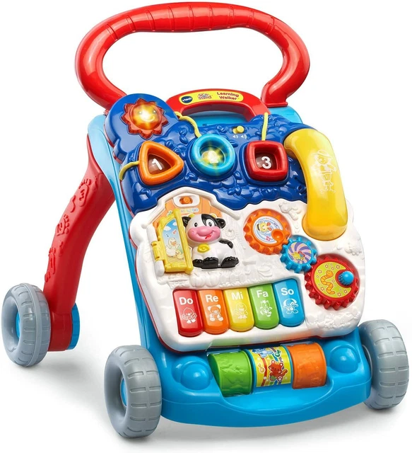 VTECH BABY PUSH Walker Toddler Interactive Learning Toy SittoStand