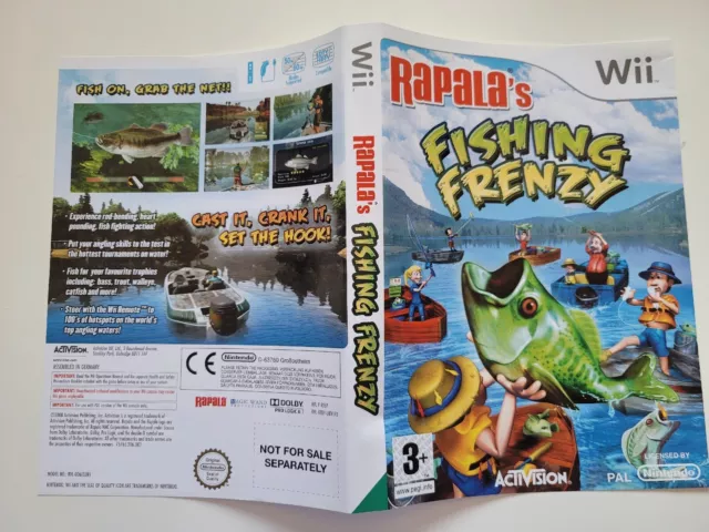 RAPALAS FISHING FRENZY Nintendo Wii Complete With Manual CIB TESTED £4.94 -  PicClick UK