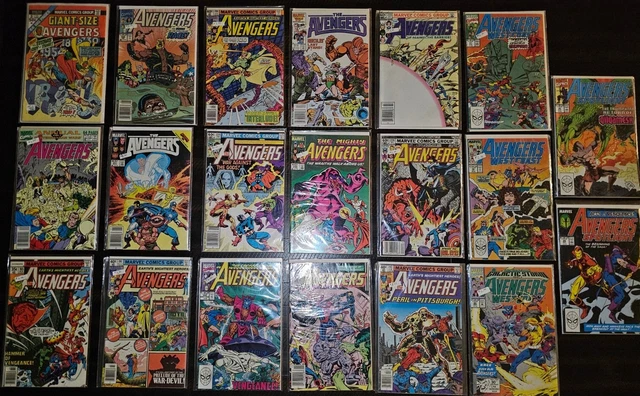 Marvel The Mighty Avengers,Spotlight,& Westcoast 20 Comic Lot Silver Bronze Age