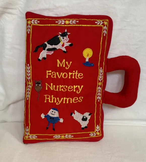 My Favorite Nursery Ryymes Soft Covered Cloth Nursery Rhyme Book
