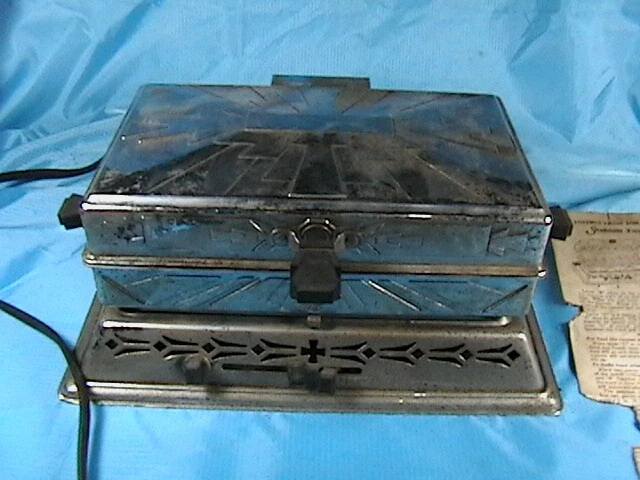 ANTIQUE SUNBEAM B5 TOAST WITCH 20s BREAD TOASTER,ART DECO WORKS W ...