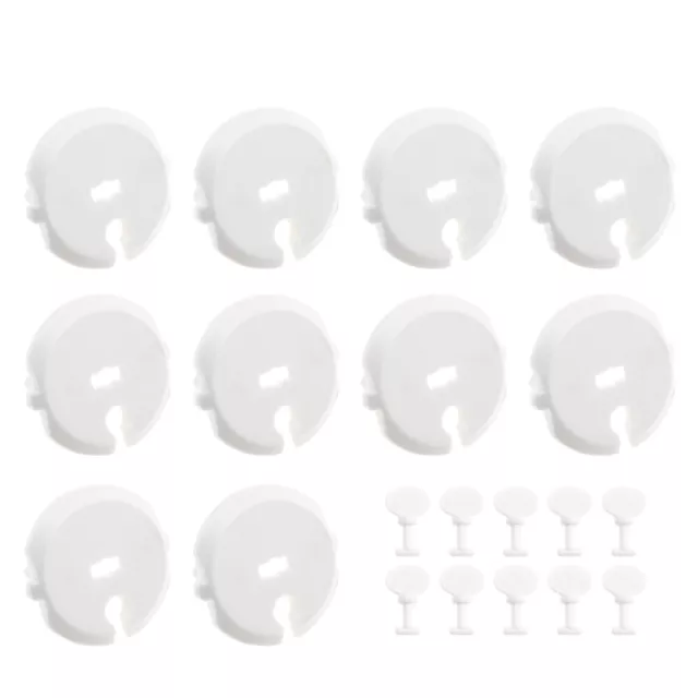 20 Pcs Abs Socket Protection Cover Baby Plug Covers Proof Outlet