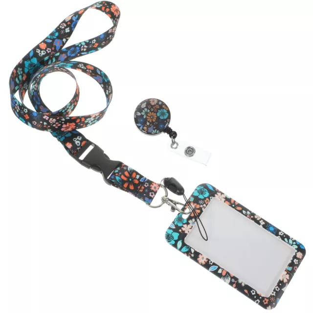 Keychain Lanyard Adjustable Silicone Beaded Boho Lanyard with Retractable  Reels Waterproof - ID Card Holder Name Tag Holder for Nurses, Office and  School, Type 2 : : Office Products
