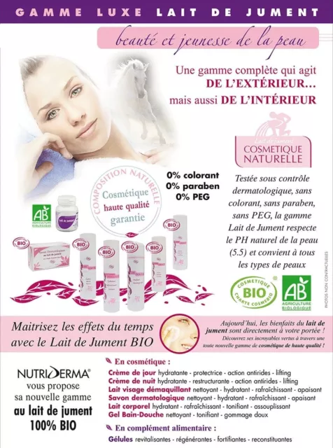 Lait Corporel BIO au Lait de Jument