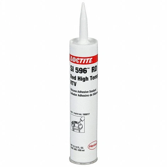 LOCTITE RED HIGH Temp Rtv Silicone Adhesive Sealant Si 596 198817