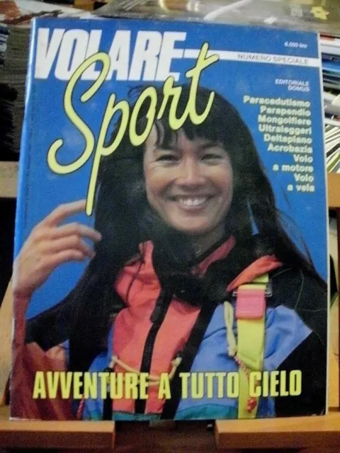 Rivista aeronautica VOLARE SPORT mag.1991/ ultraleggeri,parapendio,mongolfiere..