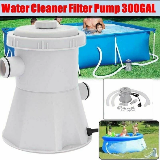 Swimming Pool Filter Pump Electric Water Cleaner for Above Ground Pools 110V