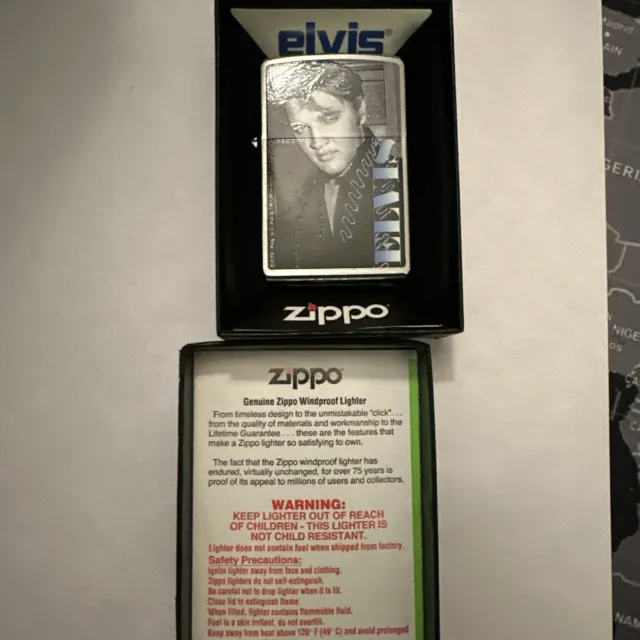 Elvis Presley Zippo Lighter New