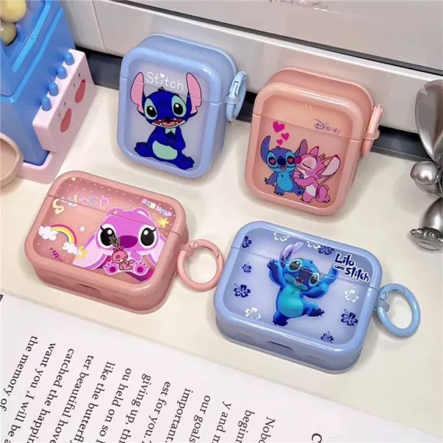 Cute Cartoon Earphone Case ProtectCover For Apple AirPods 1 2 3 Pro 2 with Ring